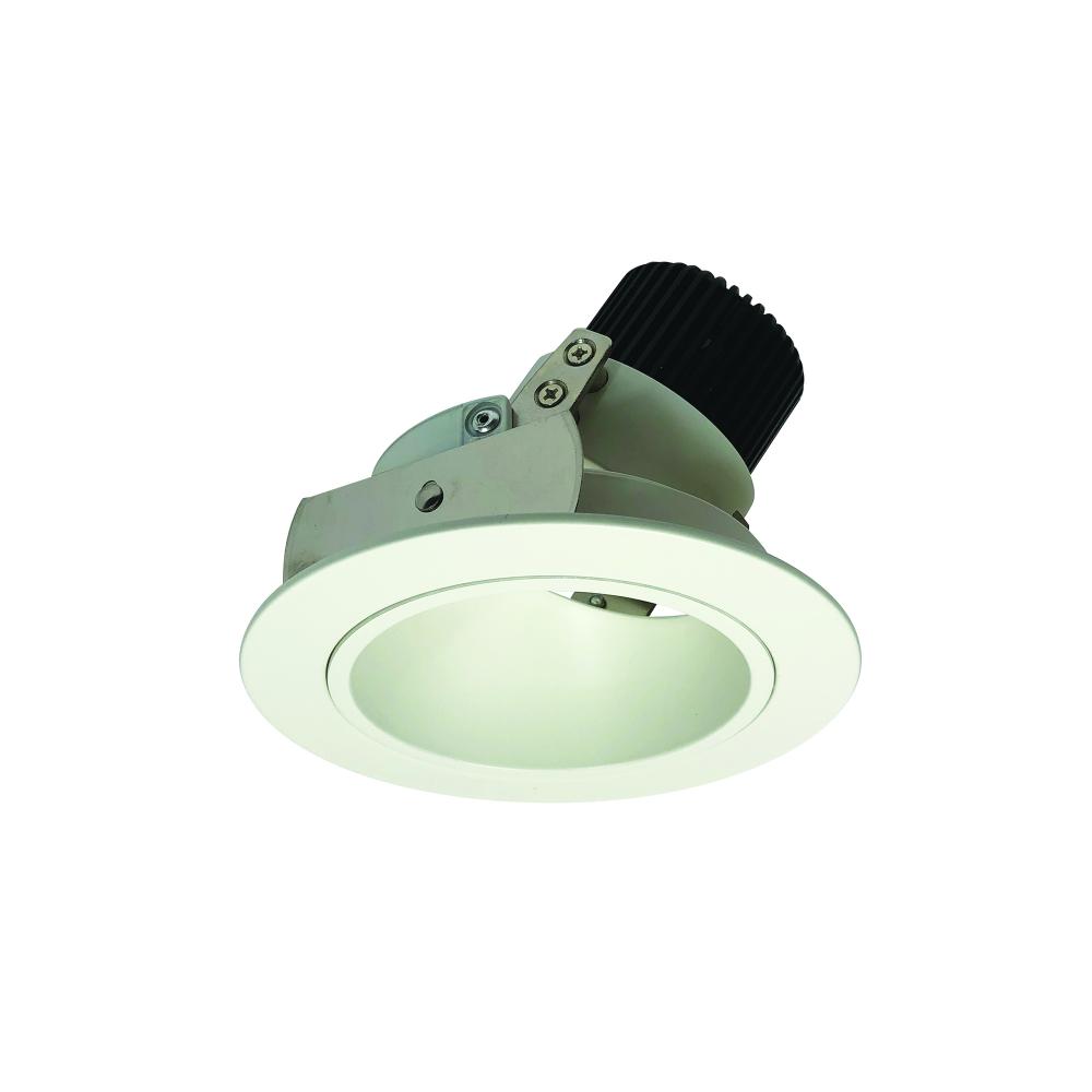 4" Iolite LED Round Adjustable Deep Reflector, 10-Degree Optic, 850lm / 12W, 2700K, White