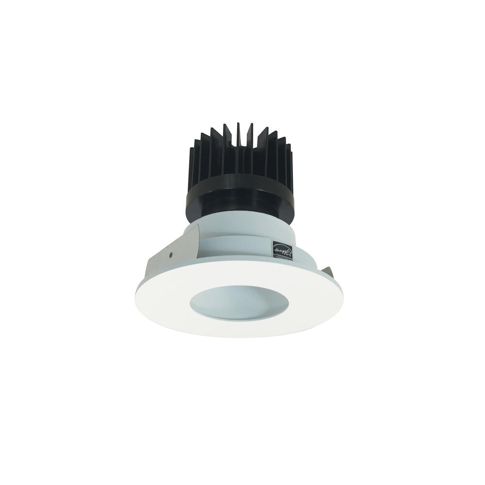 4" Iolite LED Round Pinhole, 1500lm/2000lm/2500lm (varies by housing), 5000K, Matte Powder White