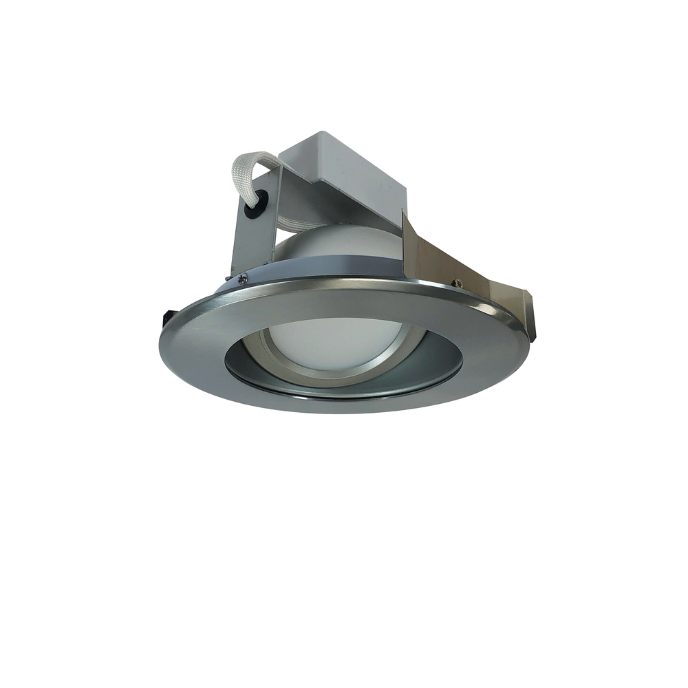 5" Cobalt Adjustable LED Retrofit, 1200lm / 14W, 3000K, Haze Reflector / Natural Metal Flange