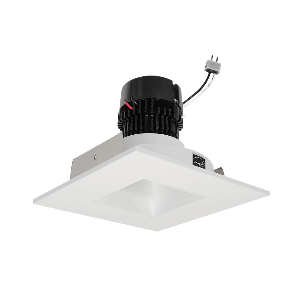 4" Pearl Low Voltage LED Square Retrofit Reflector with Square Aperture, 1100lm / 11W, 3000K,