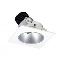 Nora NIO-4SD30QHZMPW - 4" Iolite LED Square Adjustable Reflector with Round Aperture, 10-Degree Optic, 800lm / 12W,