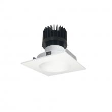 Nora NIO-4SNDC27XMPW/HL - 4" Iolite LED Square Reflector with Round Aperture, 1500lm/2000lm/2500lm (varies by housing),