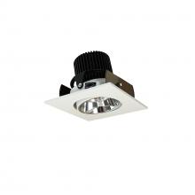 Nora NIOB-2SC50XCMPW/10 - 2" Iolite LED Square Adjustable Cone Reflector, 1000lm / 14W, 5000K, Specular Clear Reflector /