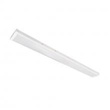 Nora NLWPSW-4L334W - 4' LED Wraparound with Selectable Lumens & CCT, White Finish