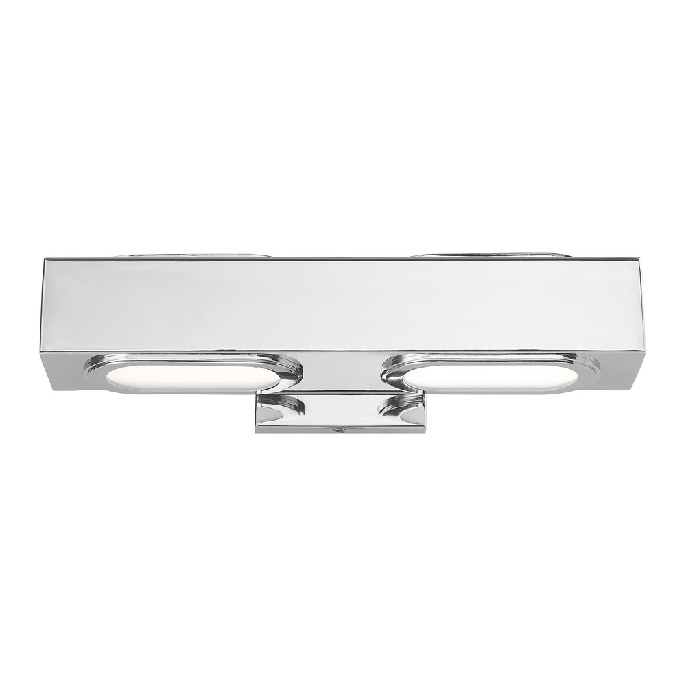 2 Lt Polished Chrome ADA Bath Vanity