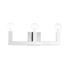 Livex Lighting 16813-05 - 3 Lt Polished Chrome Bath Vanity