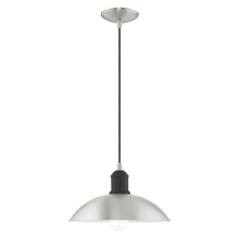 Livex Lighting 41193-91 - 1 Lt Brushed Nickel Mini Pendant