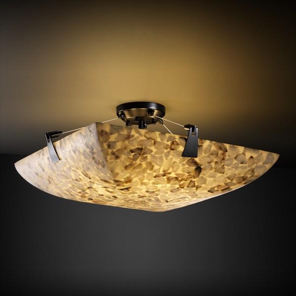 48" Semi-Flush Bowl w/ Tapered Clips