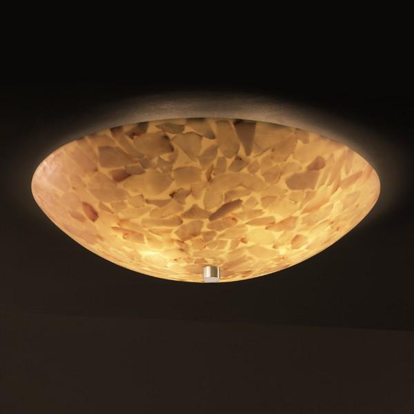 24" Semi-Flush Bowl w/ Fluorescent Lamping