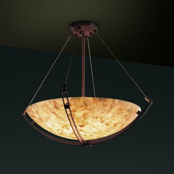 60" Pendant Bowl w/ Crossbar