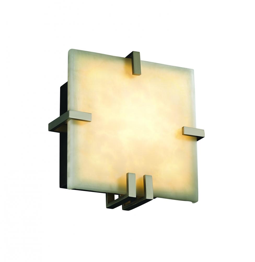 Clips Square LED Wall Sconce (ADA)