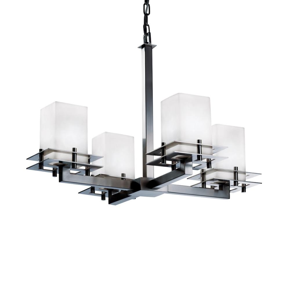 Metropolis 4-Light Chandelier