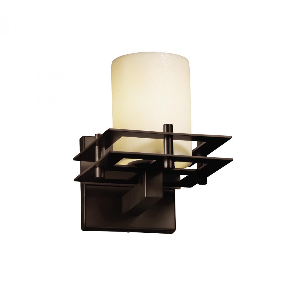 Metropolis 1-Light Wall Sconce (2 Flat Bars)