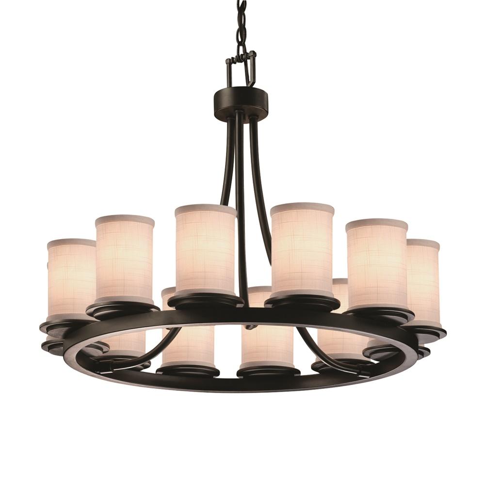 Dakota 12-Light Ring Chandelier (Short)