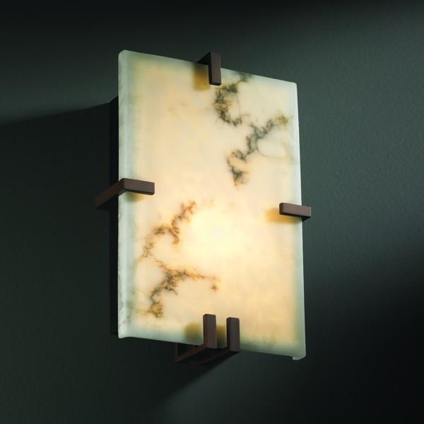 Clips Rectangle LED Wall Sconce (ADA)