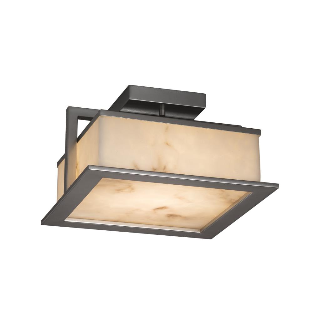 Laguna 12" LED Outdoor Flush-Mount