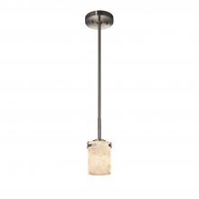 Justice Design Group ALR-8455-10-NCKL - Atlas 1-Light Mini-Pendant