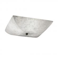 Justice Design Group CLD-9672-25-DBRZ - 24" Semi-Flush Bowl w/ GU24-LED Lamping