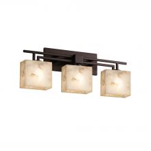 Justice Design Group ALR-8703-55-DBRZ - Aero 3-Light Bath Bar