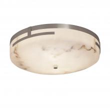 Justice Design Group FAL-8998-CROM - Atlas 19" LED Round Flush-Mount