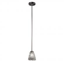 Justice Design Group GLA-8815-20-LACE-MBLK-RIGID - Mini 1-Light Pendant