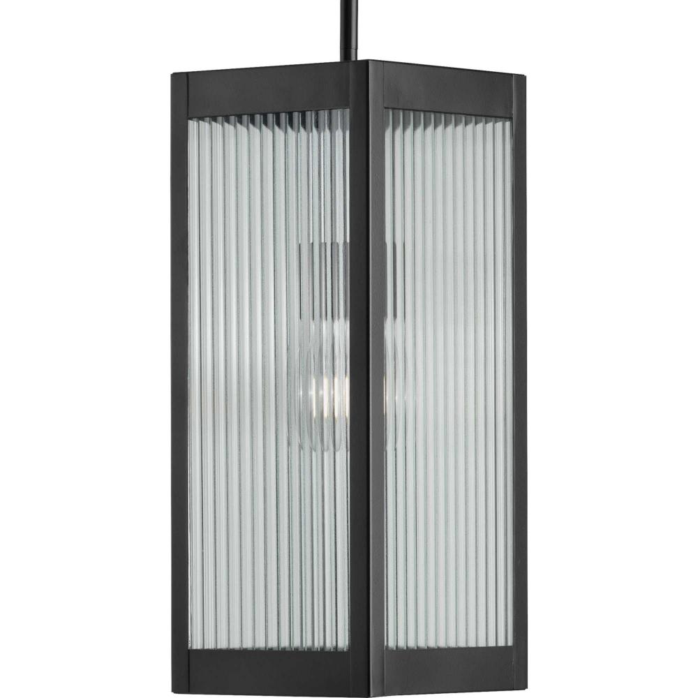 Felton Collection Black One-Light Hanging Lantern