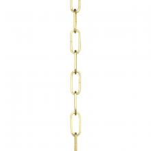 Progress P8757-160 - Accessory Chain - 10' of 9 Gauge Chain in Brushed Brass