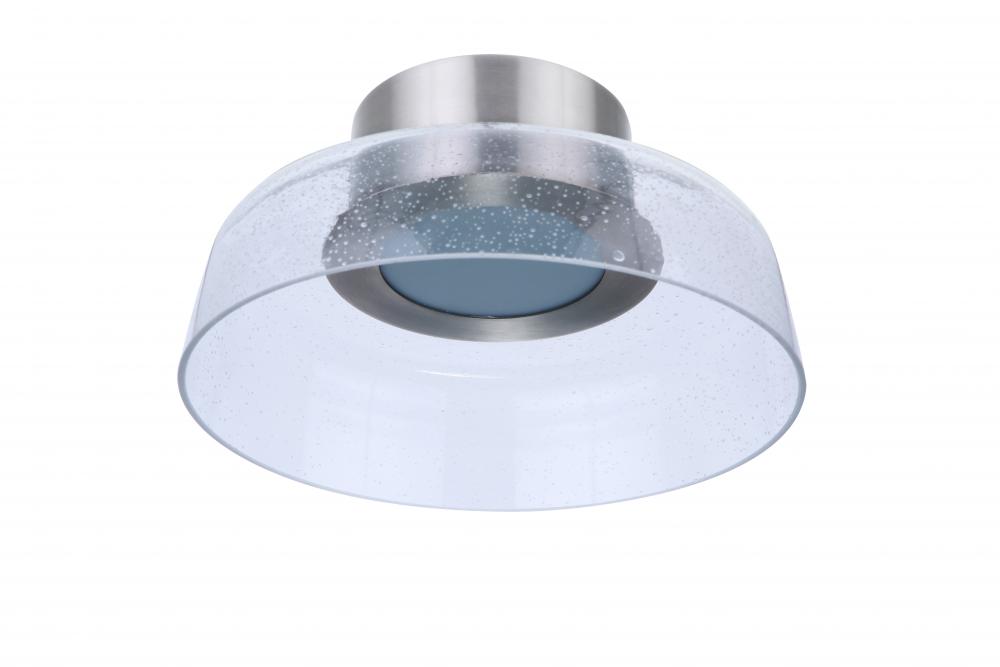 Centric 12.5" LED Flushmount in Brushed Polished Nickel