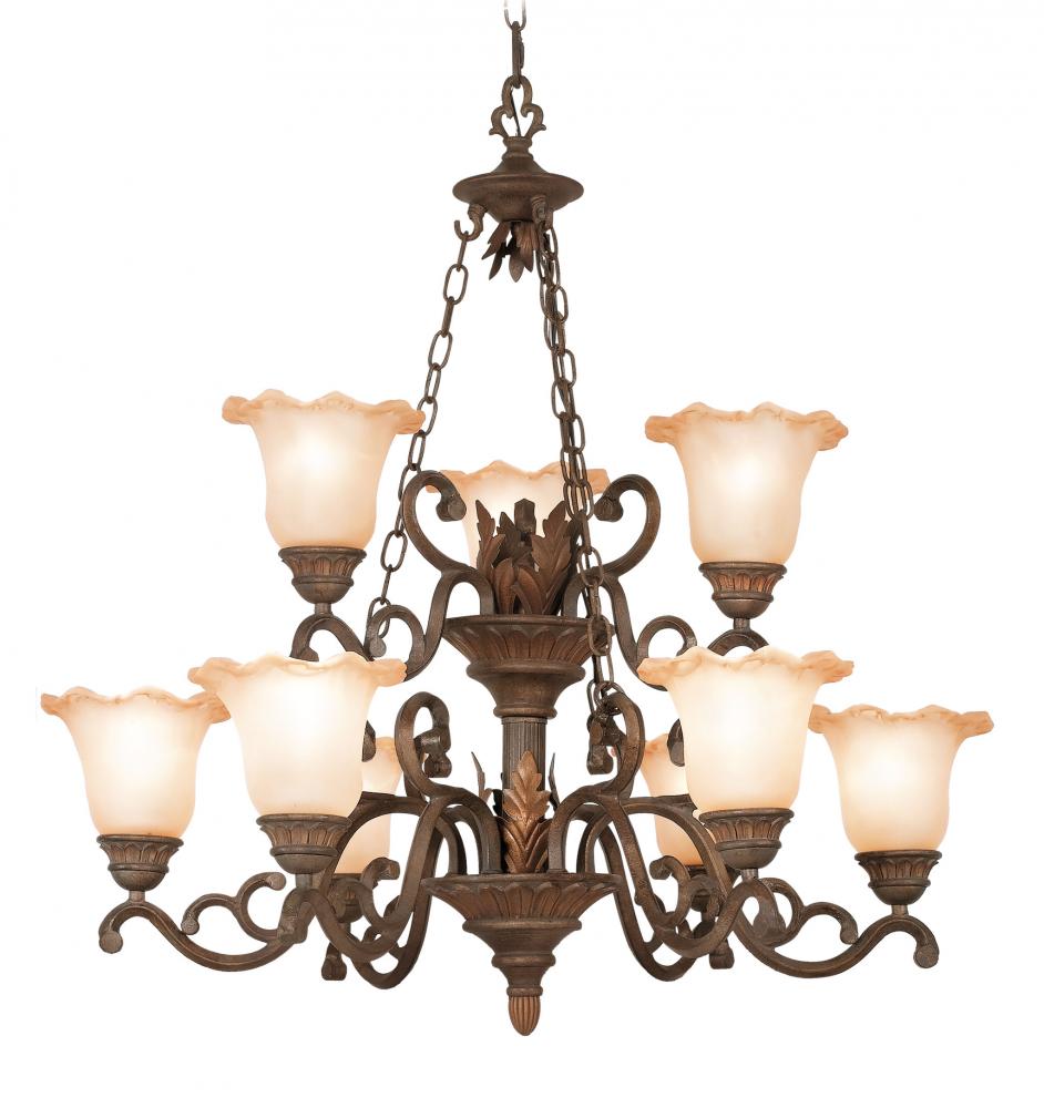 Bronze Up Chandelier