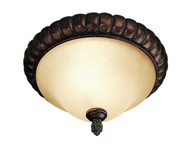 Bronze Bowl Flush Mount