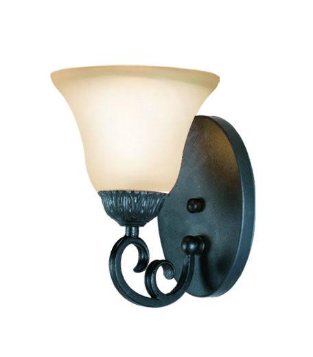 Black Bathroom Sconce