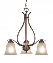 Woodbridge 10040-MBZ - Bronze Down Chandelier