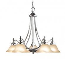 Woodbridge 12086-STN - Chrome Down Chandelier