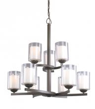 Woodbridge 12187-BRZ - Bronze Up Chandelier