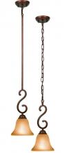 Woodbridge 28006-AGB - Bronze Down Mini Pendant