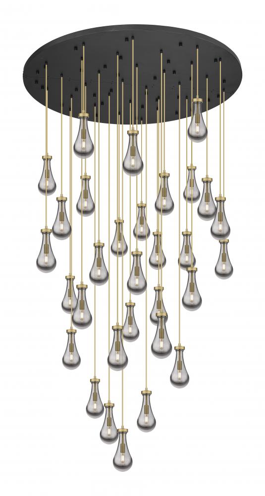 Owego - 31 Light - 60 inch - Brushed Brass - Multi Pendant