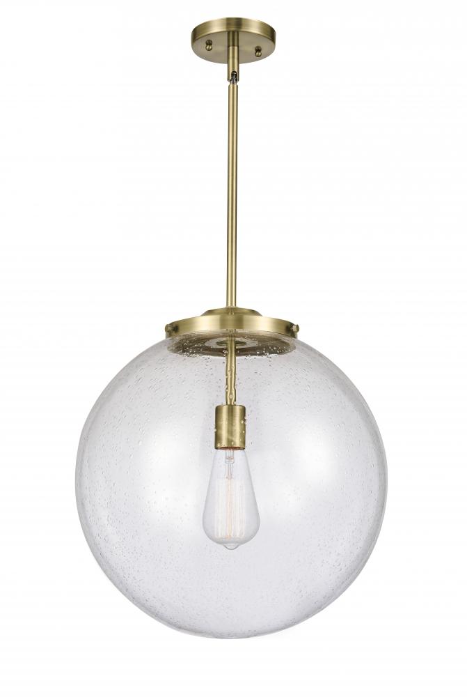 Beacon - 1 Light - 16 inch - Antique Brass - Cord hung - Pendant