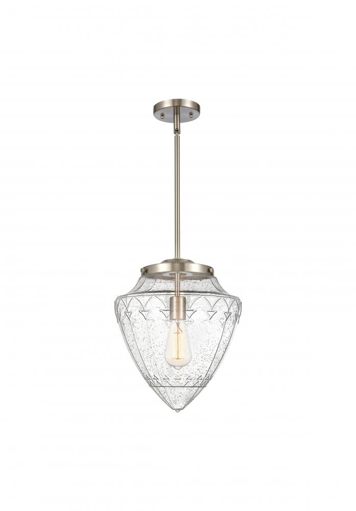 Beacon - 1 Light - 16 inch - Brushed Satin Nickel - Cord hung - Pendant