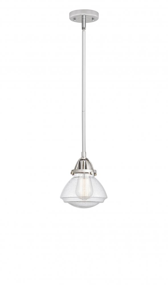 Olean - 1 Light - 7 inch - Polished Chrome - Cord hung - Mini Pendant