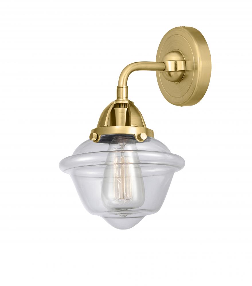 Oxford - 1 Light - 8 inch - Satin Gold - Sconce