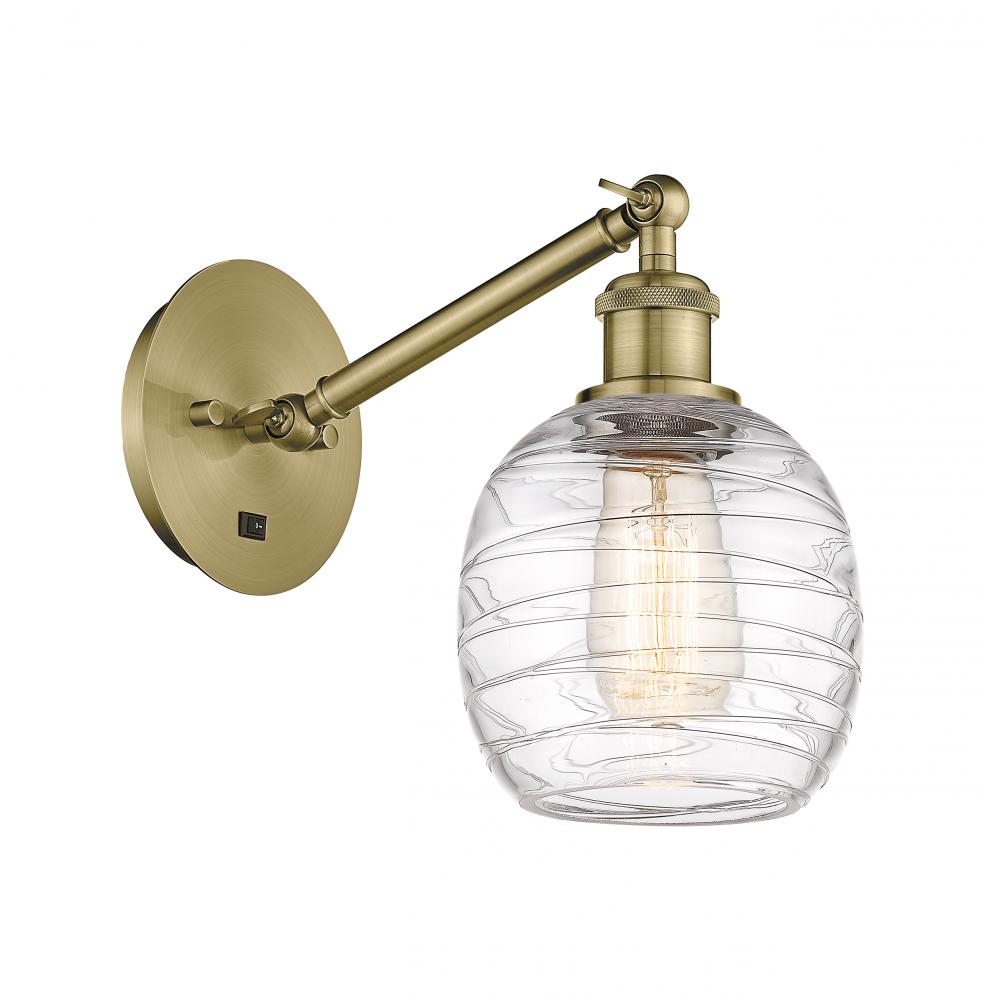 Belfast - 1 Light - 6 inch - Satin Gold - Sconce