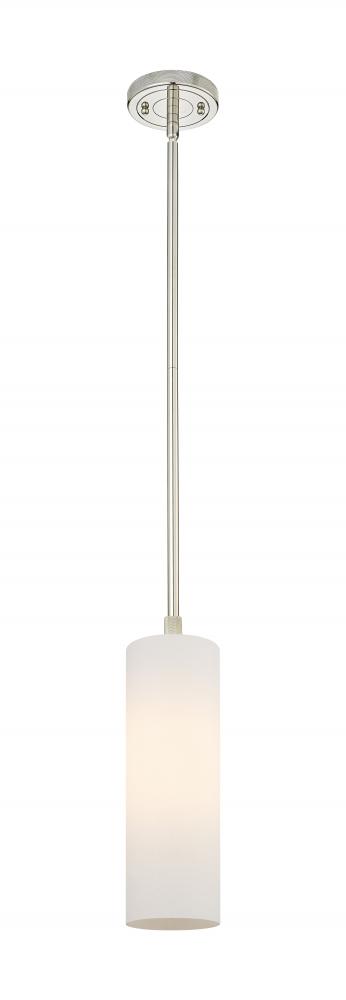 Crown Point - 1 Light - 5 inch - Polished Nickel - Pendant