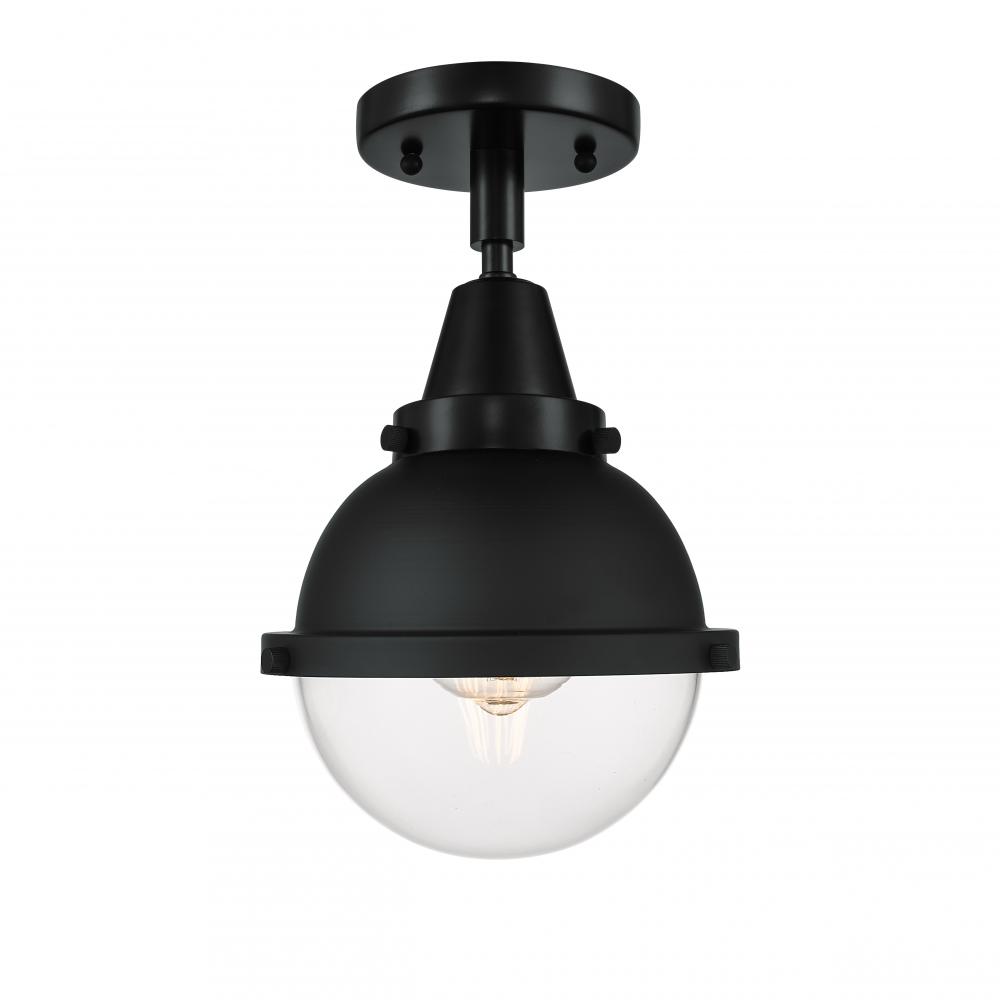 Hampden - 1 Light - 7 inch - Matte Black - Flush Mount