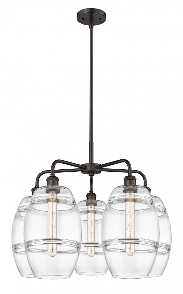 Vaz - 5 Light - 26 inch - Oil Rubbed Bronze - Chandelier