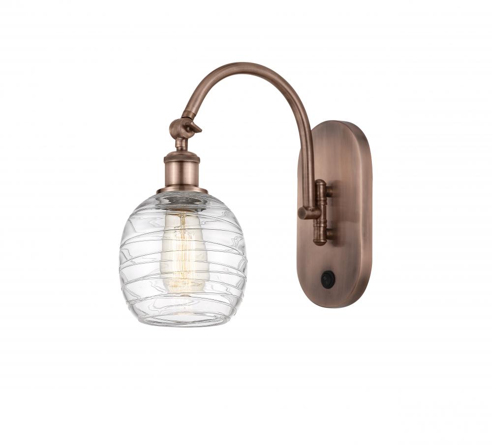 Belfast - 1 Light - 6 inch - Antique Copper - Sconce