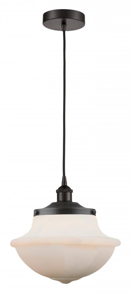 Oxford - 1 Light - 12 inch - Oil Rubbed Bronze - Mini Pendant