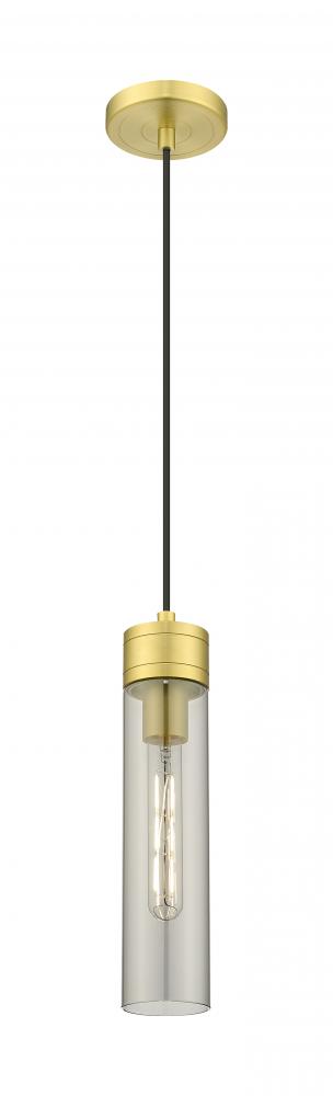 Boreas - 1 Light - 3 inch - Satin Gold - Cord Hung - Mini Pendant