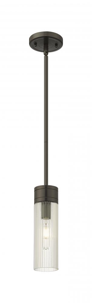 Boreas - 1 Light - 3 inch - Oil Rubbed Bronze - Stem Hung - Mini Pendant