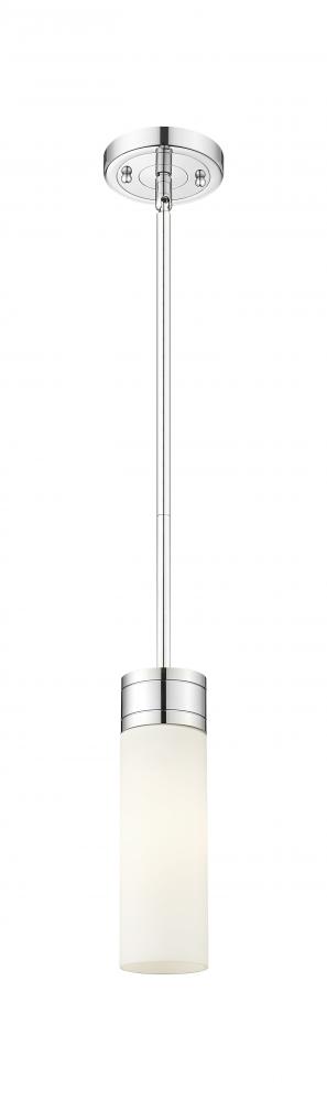 Boreas - 1 Light - 3 inch - Polished Chrome - Stem Hung - Mini Pendant