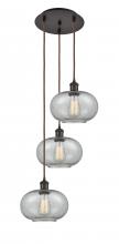 Innovations Lighting 113B-3P-OB-G247 - Gorham - 3 Light - 16 inch - Oil Rubbed Bronze - Cord Hung - Multi Pendant